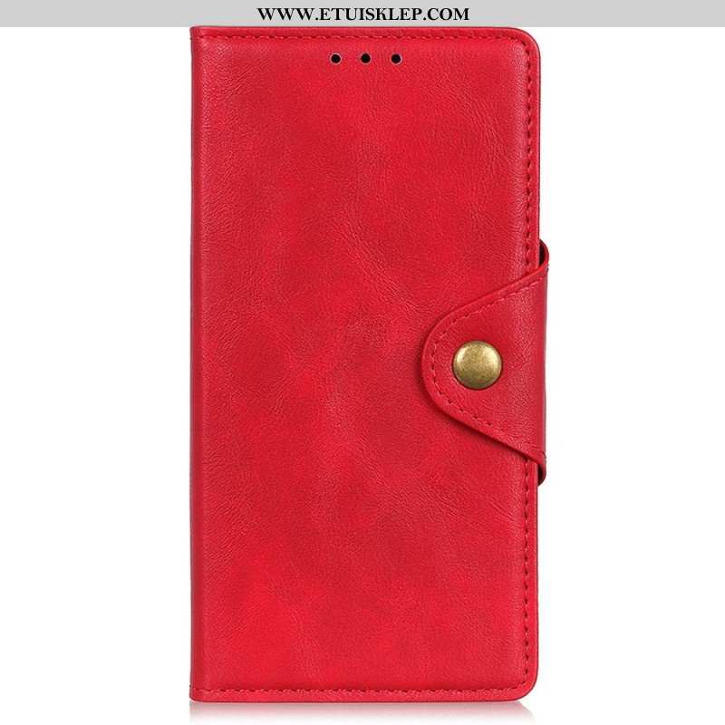 Etui Folio do OnePlus 10T 5G Przycisk Magnetyczny